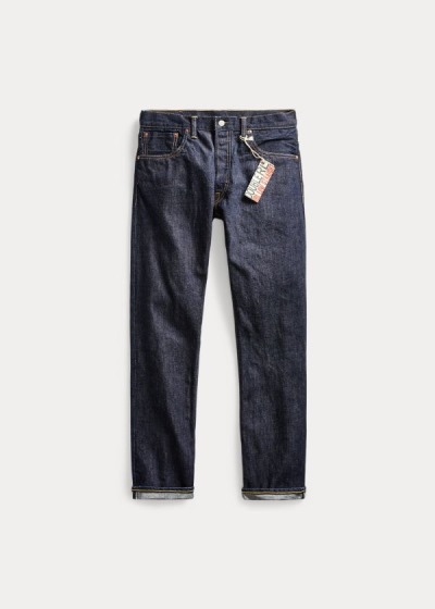 Ralph Lauren Low Straight Once-Washed Jeans Herre Danmark (FVWKQ1376)